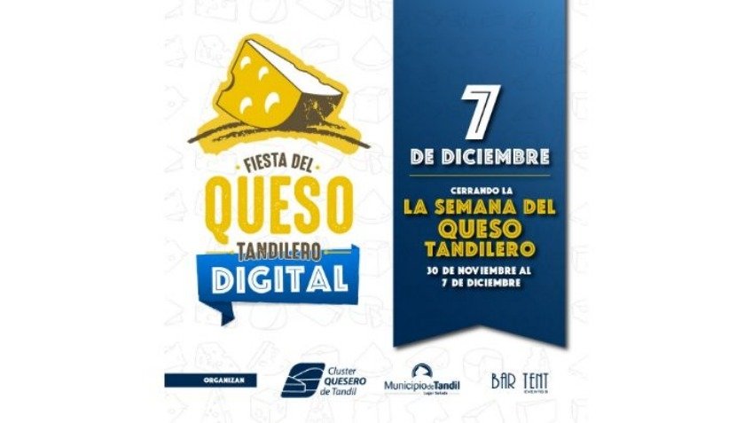 La Fiesta del Queso Tandilero será virtual